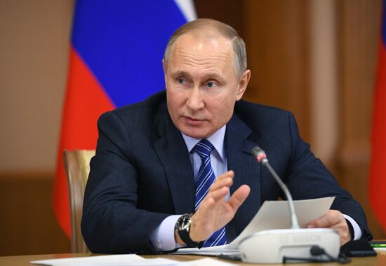 Рабочая поездка президента РФ В. Путина в Башкирию