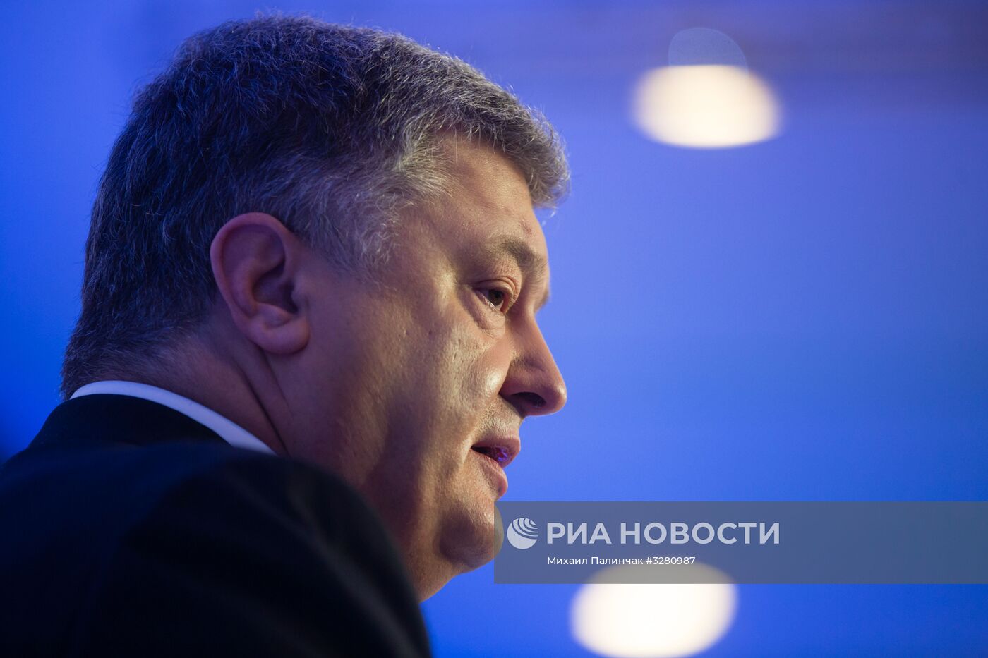 Президент Украины П. Порошенко выступил на форуме в Давосе