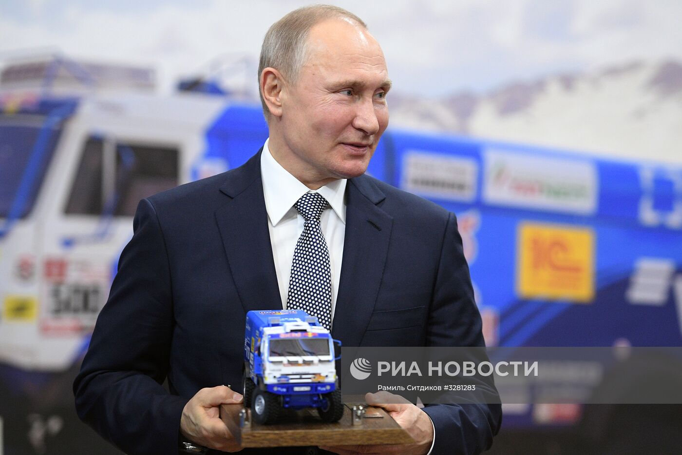 Рабочая поездка президента РФ В. Путина в Татарстан