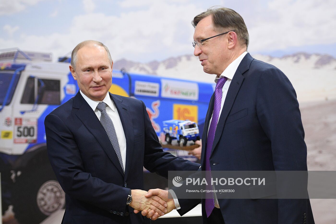 Рабочая поездка президента РФ В. Путина в Татарстан