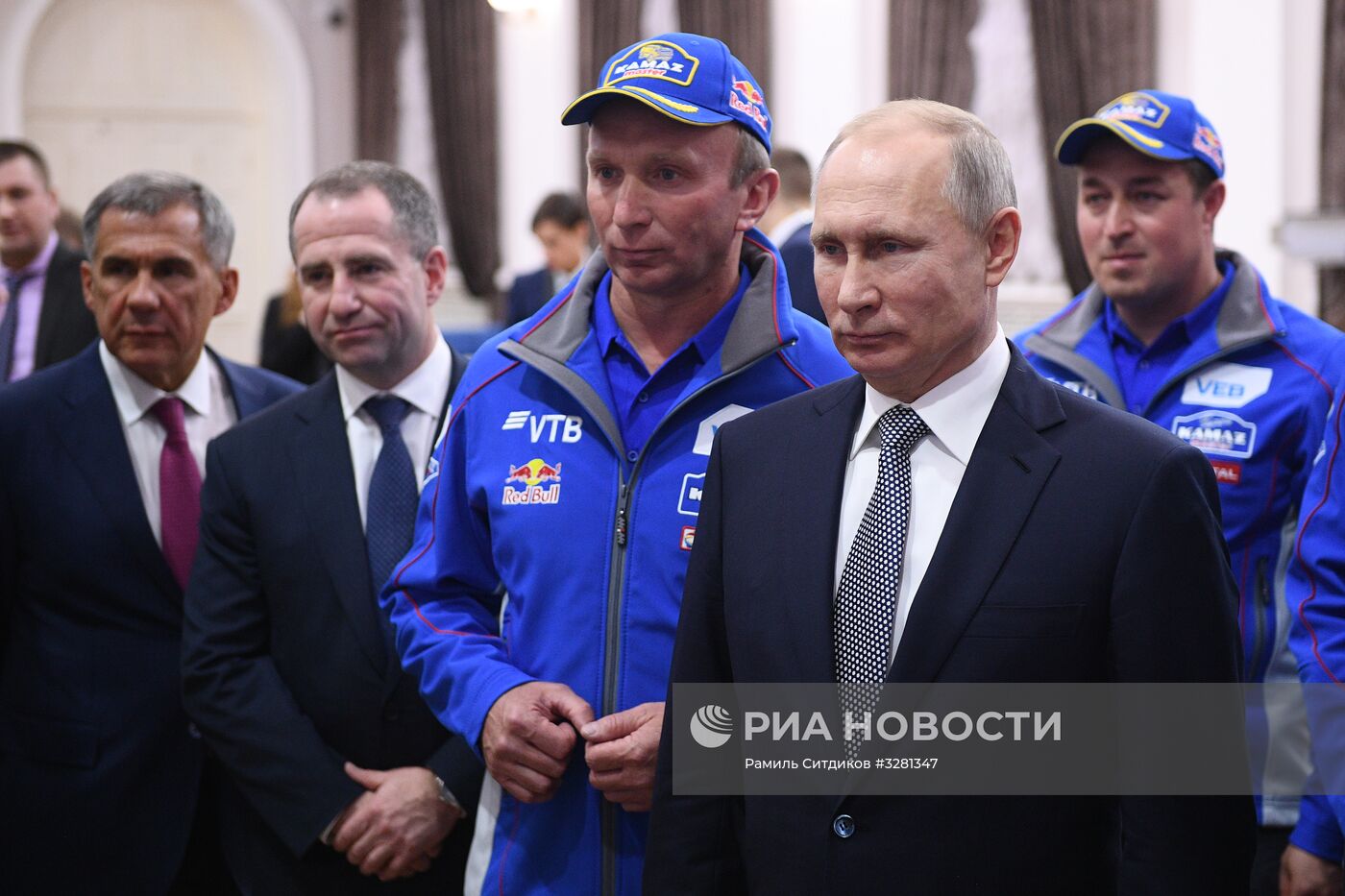 Рабочая поездка президента РФ В. Путина в Татарстан