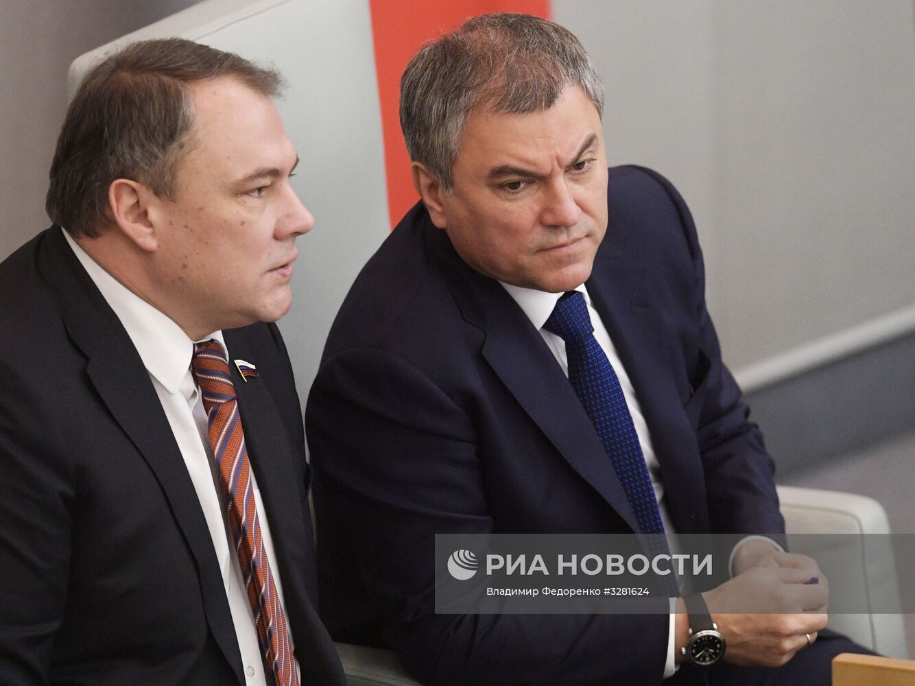 Пленарное заседание Госдумы РФ