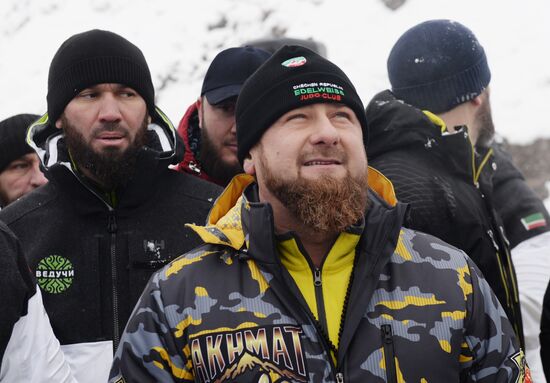 Открытие горнолыжного курорта "Ведучи" в Чечне