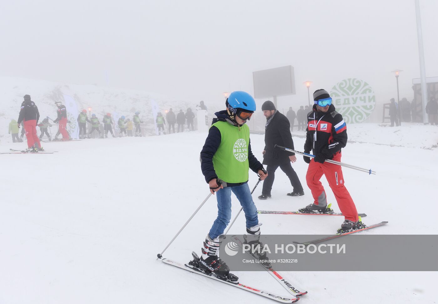 Открытие горнолыжного курорта "Ведучи" в Чечне