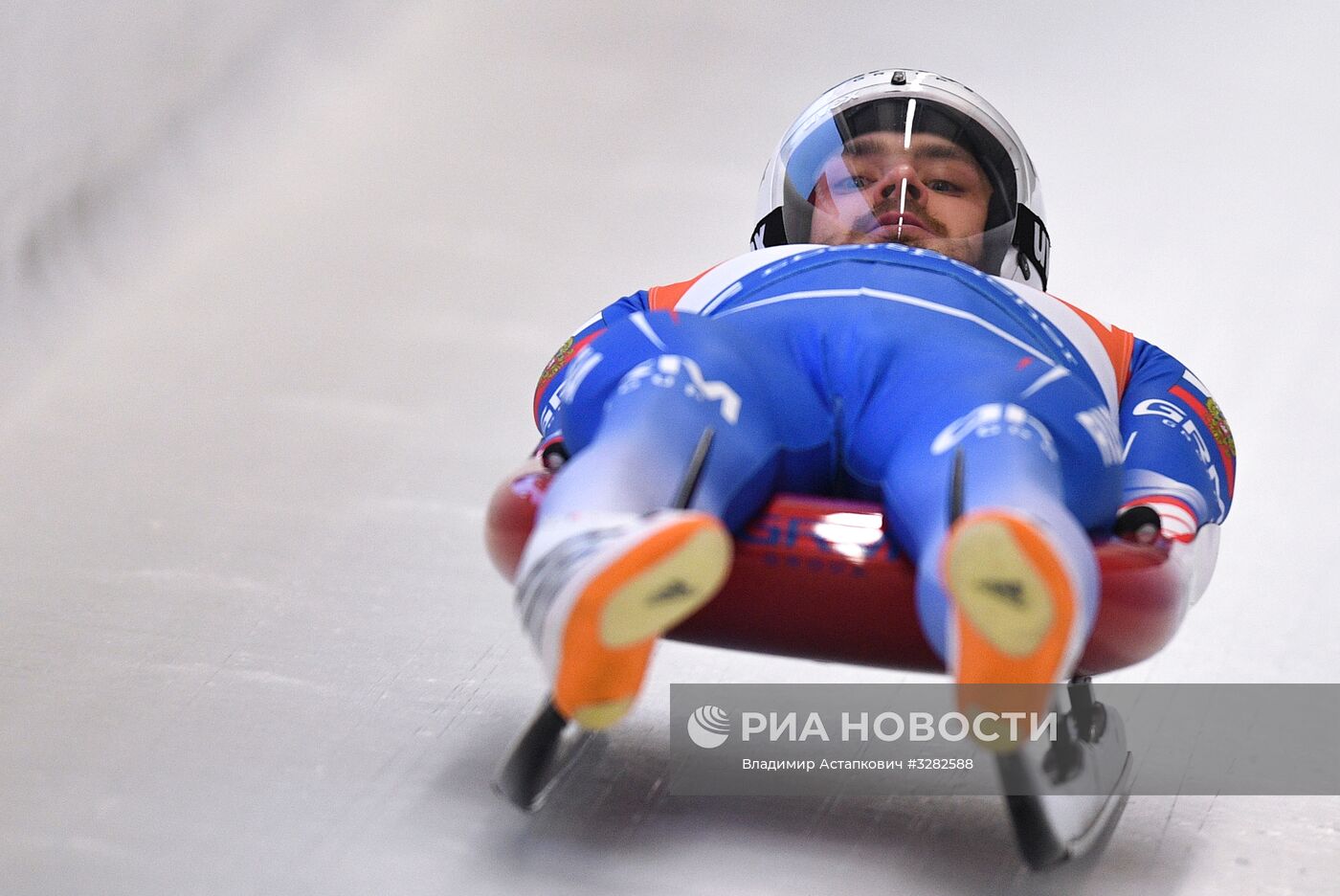 Санный спорт. Чемпионат Европы. Мужчины