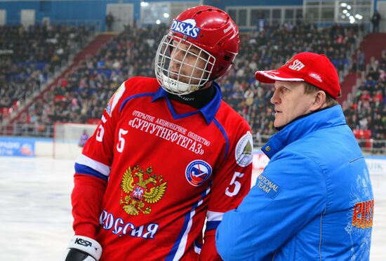 Хоккей с мячом. Чемпионат мира. Матч Россия - Норвегия