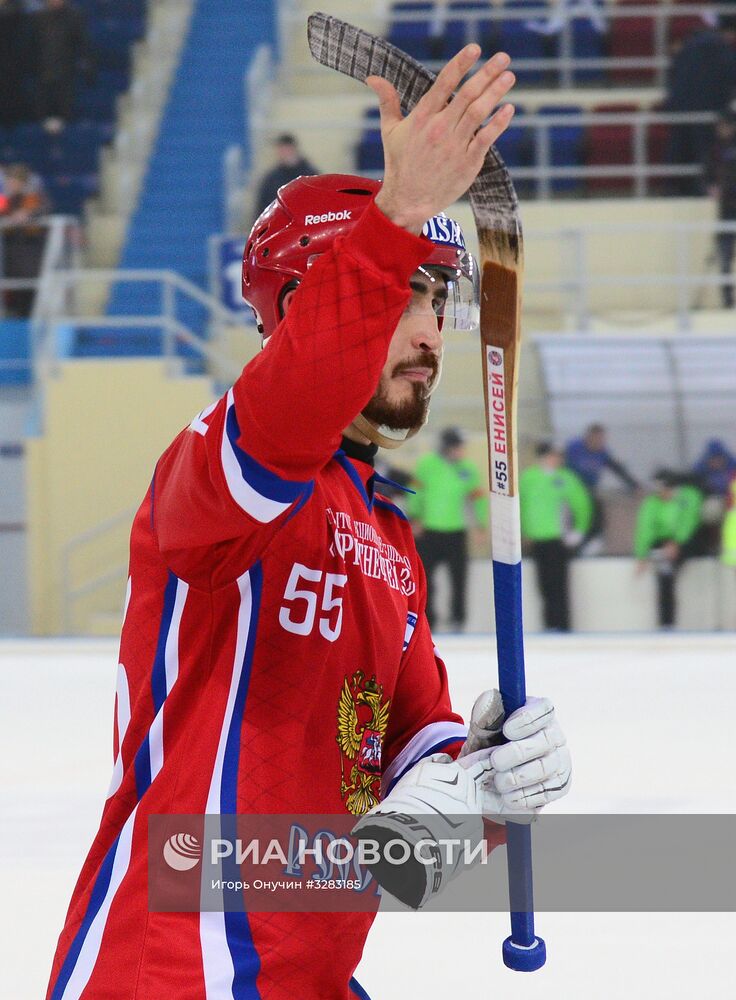 Хоккей с мячом. Чемпионат мира. Матч Россия - Норвегия