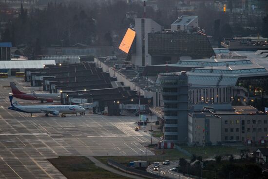 Международный аэропорт "Сочи" в Адлере