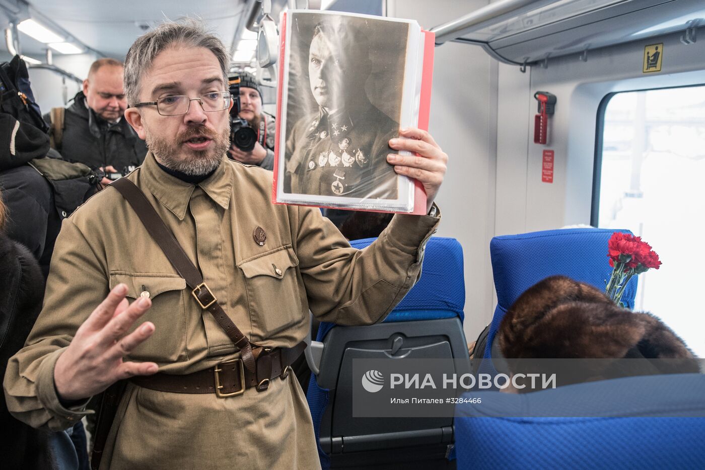 Экскурсия для ветеранов "Непокоренная столица!" на поезде МЦК