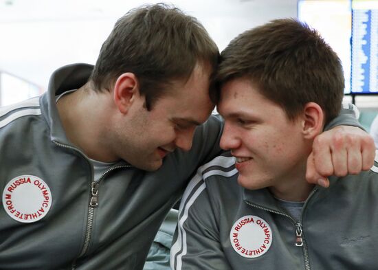 Проводы российских спортсменов на Олимпиаду в Пхенчхан