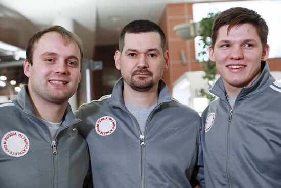 Проводы российских спортсменов на Олимпиаду в Пхенчхан