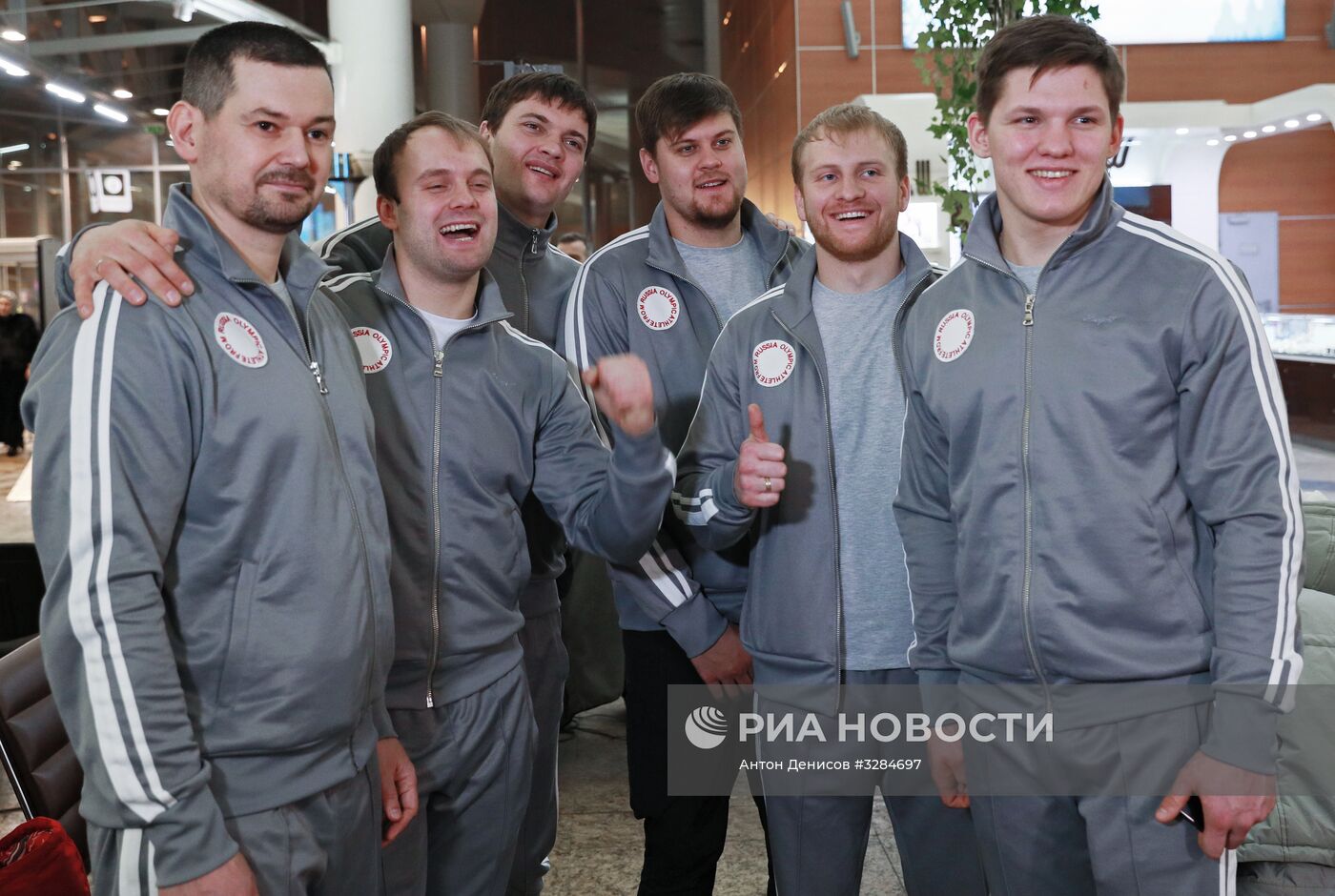 Проводы российских спортсменов на Олимпиаду в Пхенчхан