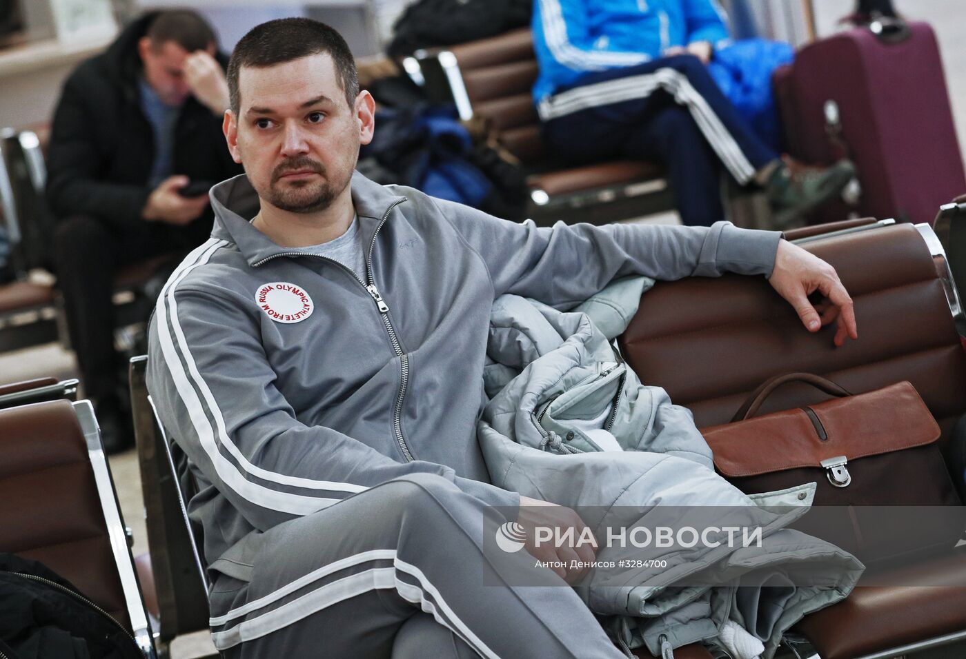 Проводы российских спортсменов на Олимпиаду в Пхенчхан