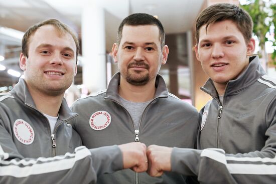 Проводы российских спортсменов на Олимпиаду в Пхенчхан