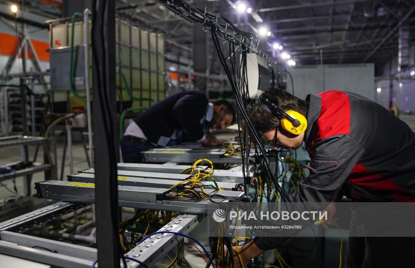 Майнинг-ферма на территории технополиса "Москва"