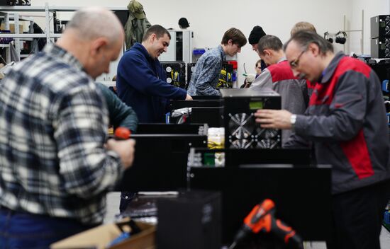 Майнинг-ферма на территории технополиса "Москва"