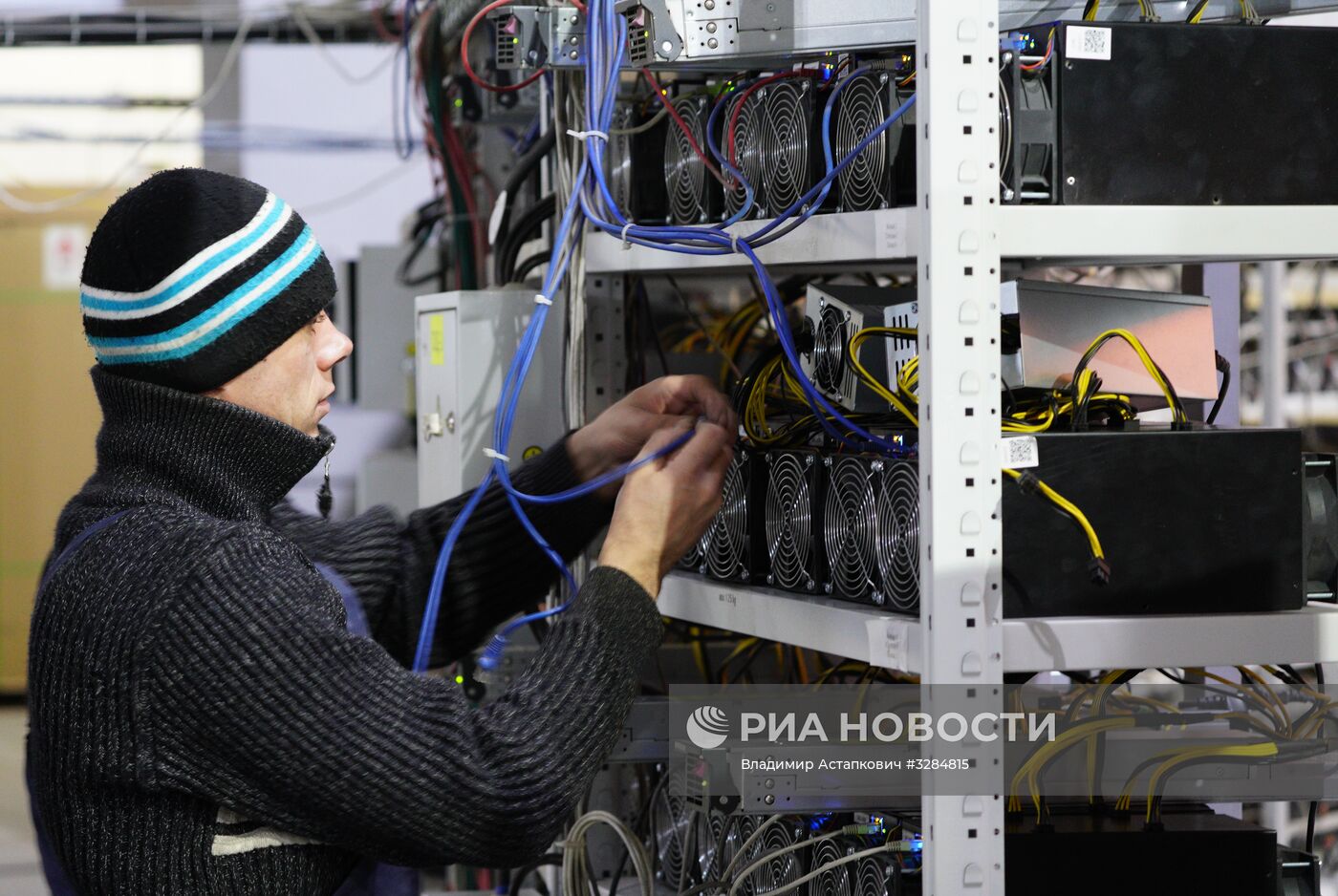 Майнинг-ферма на территории технополиса "Москва"