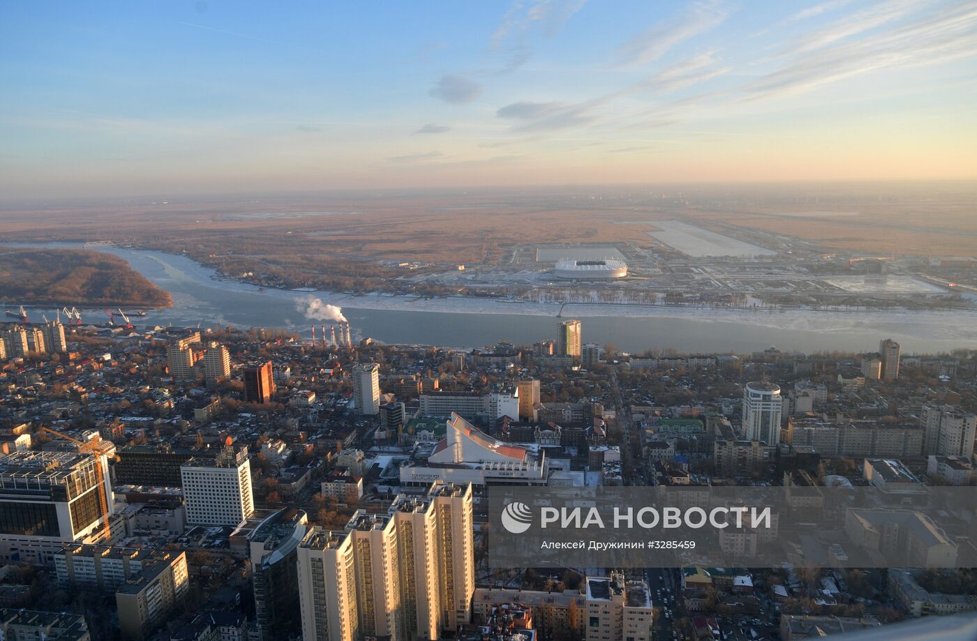 Футбольный стадион "Ростов Арена" в Ростове-на-Дону