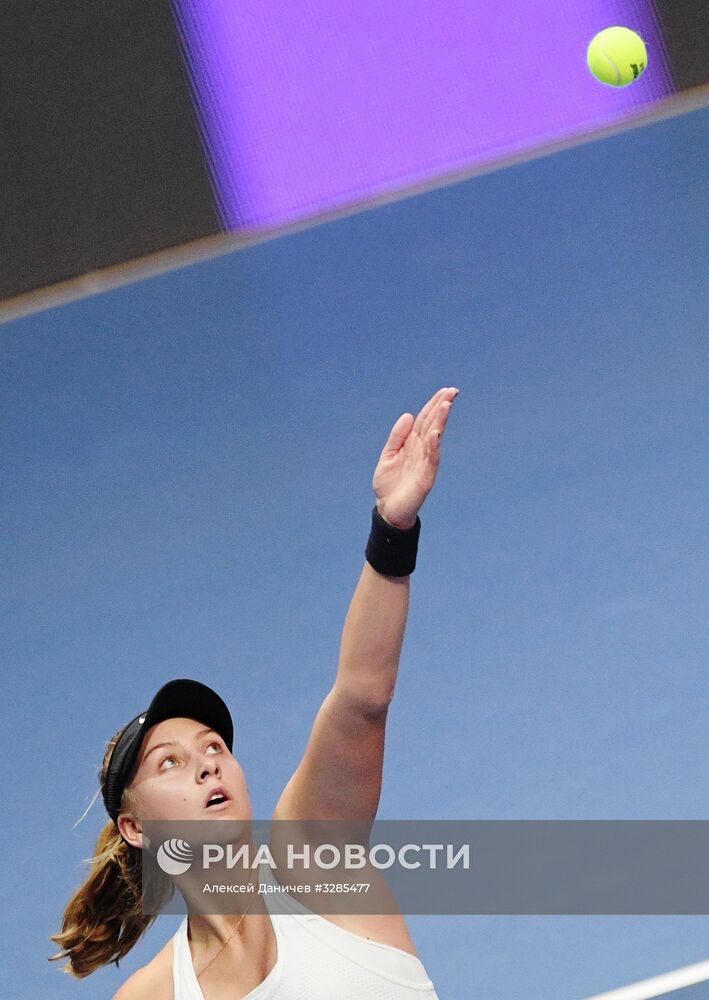 Теннис. St.Petersburg Ladies Trophy 2018. Шестой день