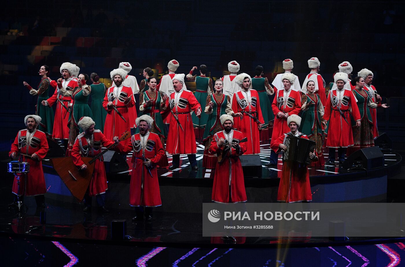 Церемония открытия первого международного боксерского форума