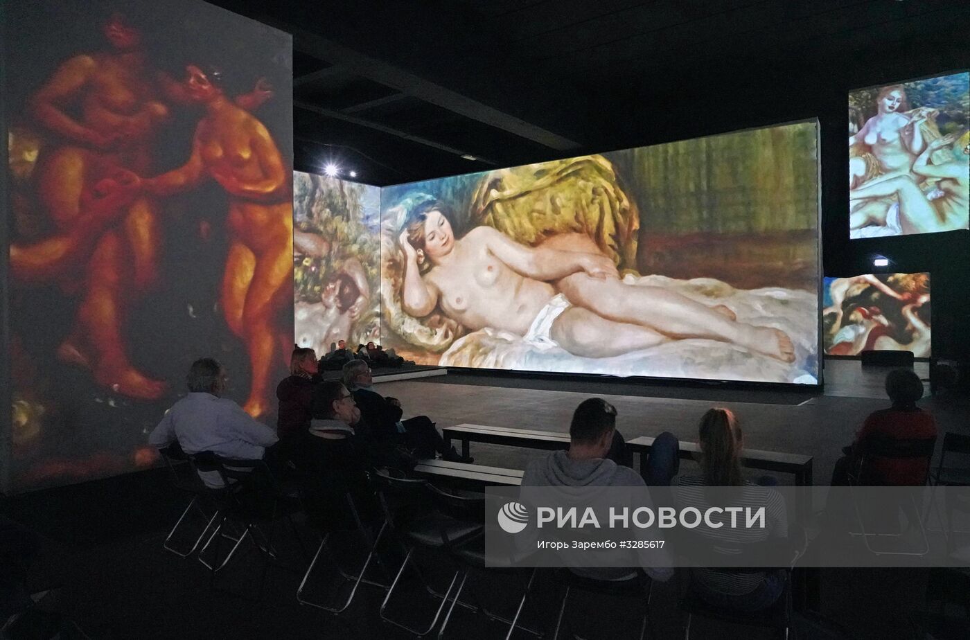 Мультимедийный проект "От Моне до Кандинского" в Берлине