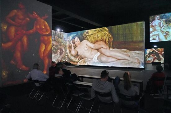 Мультимедийный проект "От Моне до Кандинского" в Берлине