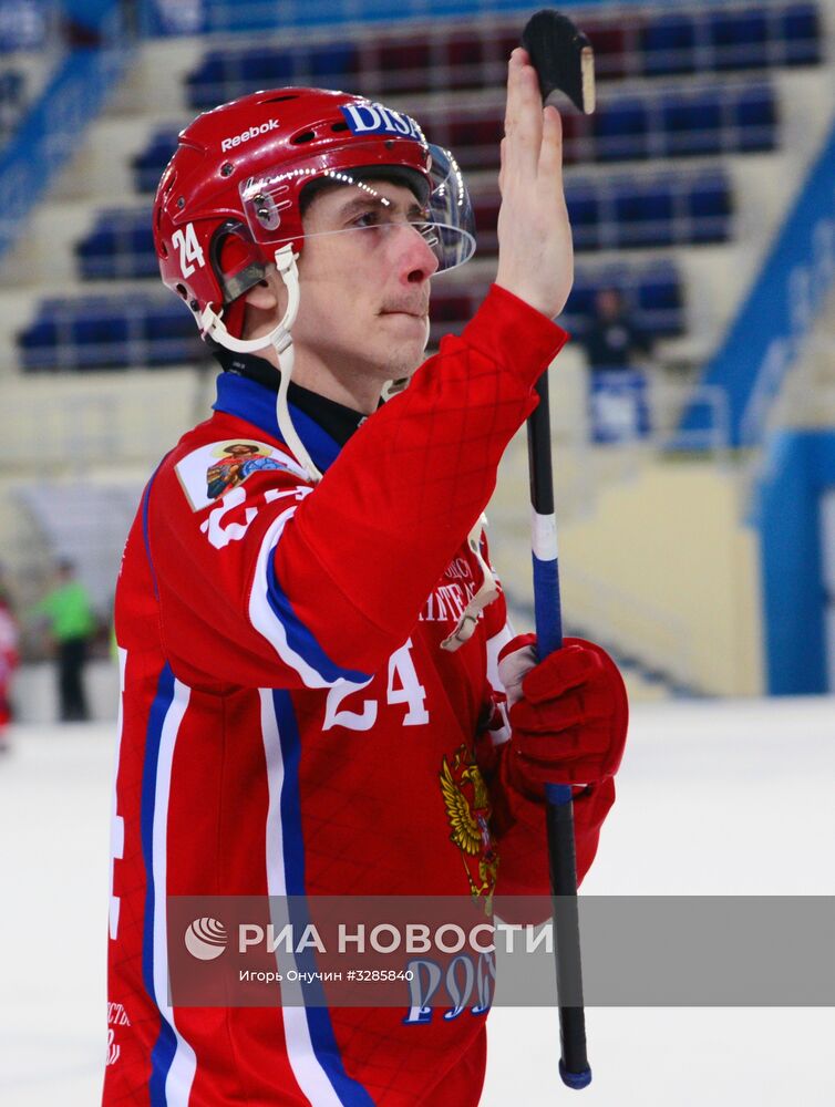 Хоккей с мячом. Чемпионат мира. Матч Россия - Германия