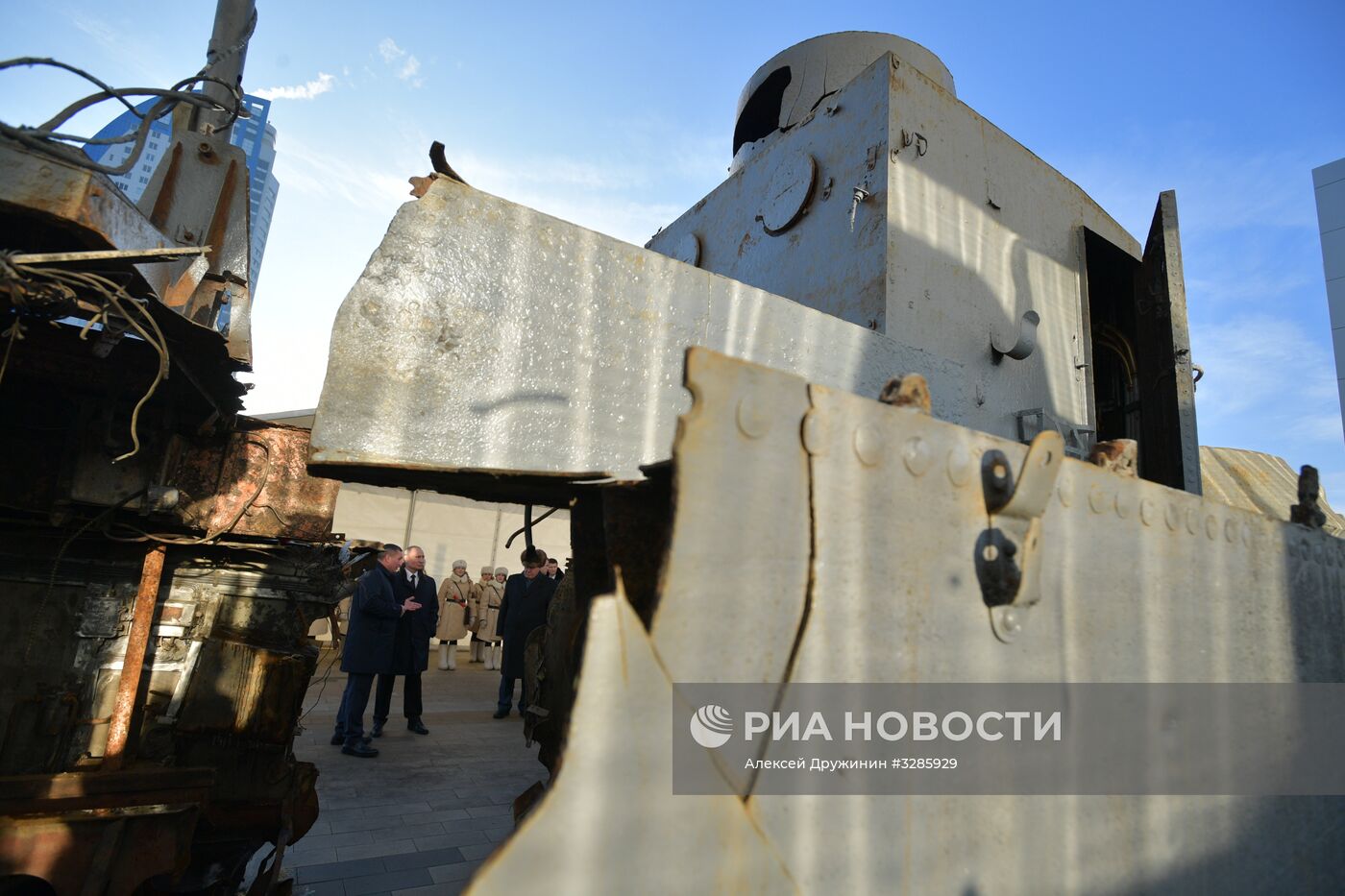 Рабочая поездка президента РФ В. Путина в Волгоград