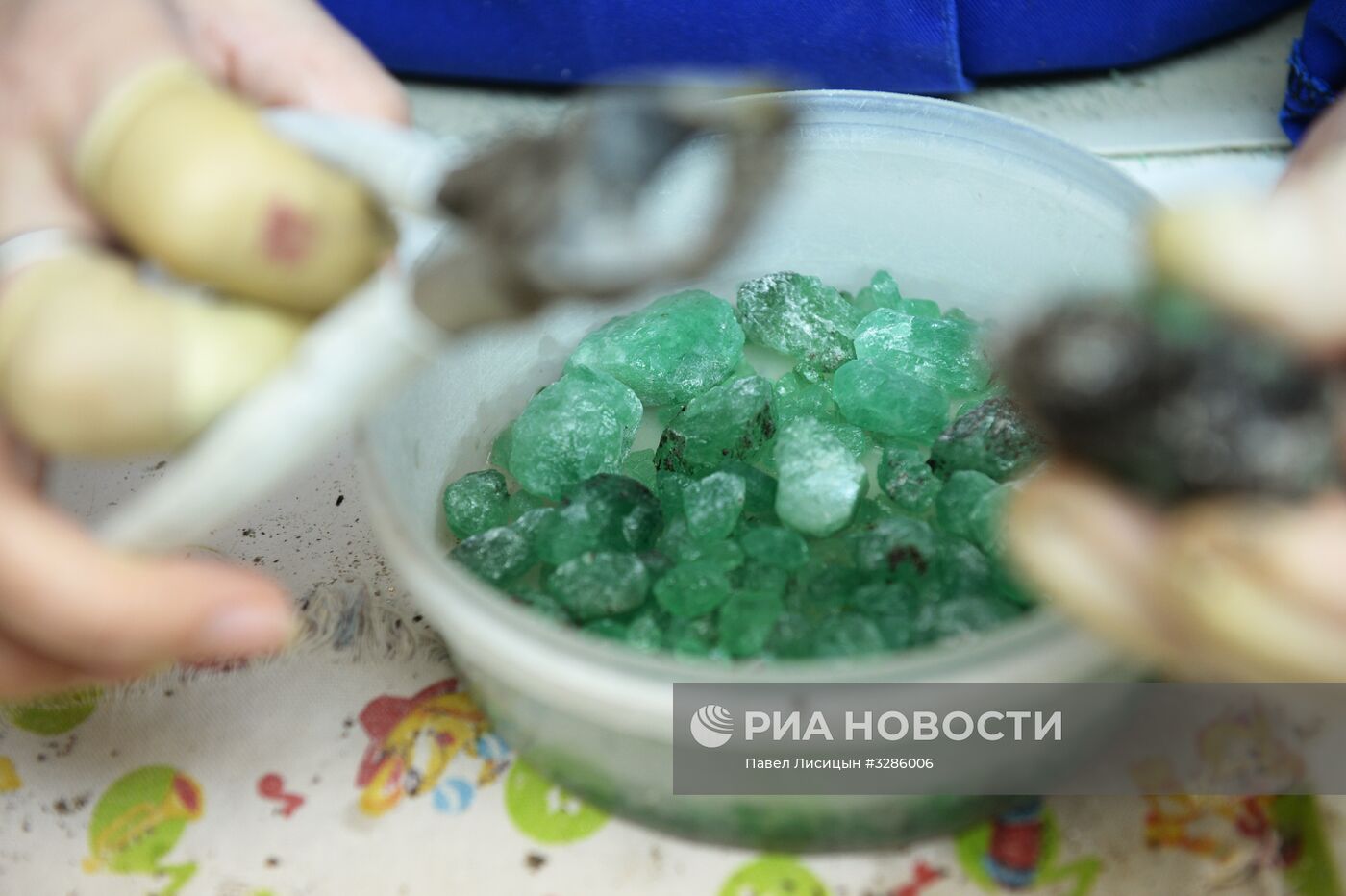 Предприятие по промышленной добыче изумрудов в Свердловской области