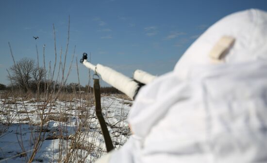 Учения снайперов в Ставропольском крае