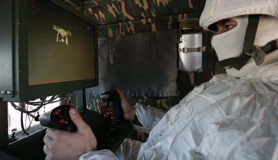 Учения снайперов в Ставропольском крае
