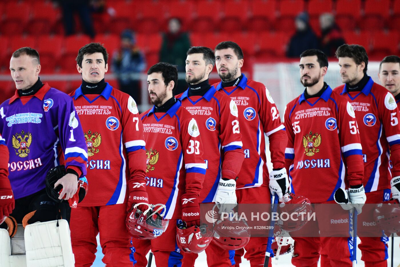 Хоккей с мячом. Чемпионат мира. Матч Россия - Финляндия