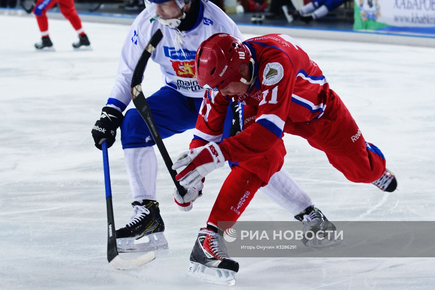 Хоккей с мячом. Чемпионат мира. Матч Россия - Финляндия