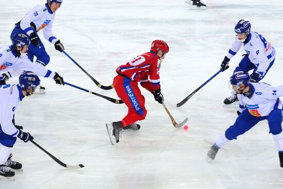Хоккей с мячом. Чемпионат мира. Матч Россия - Финляндия