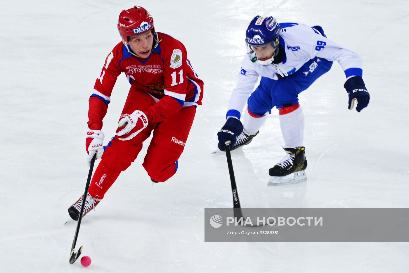 Хоккей с мячом. Чемпионат мира. Матч Россия - Финляндия