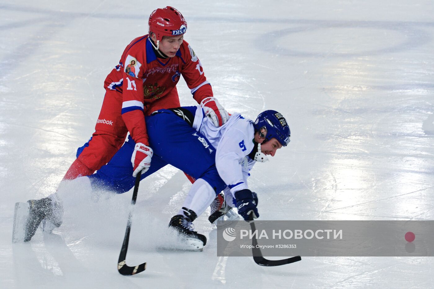 Хоккей с мячом. Чемпионат мира. Матч Россия - Финляндия