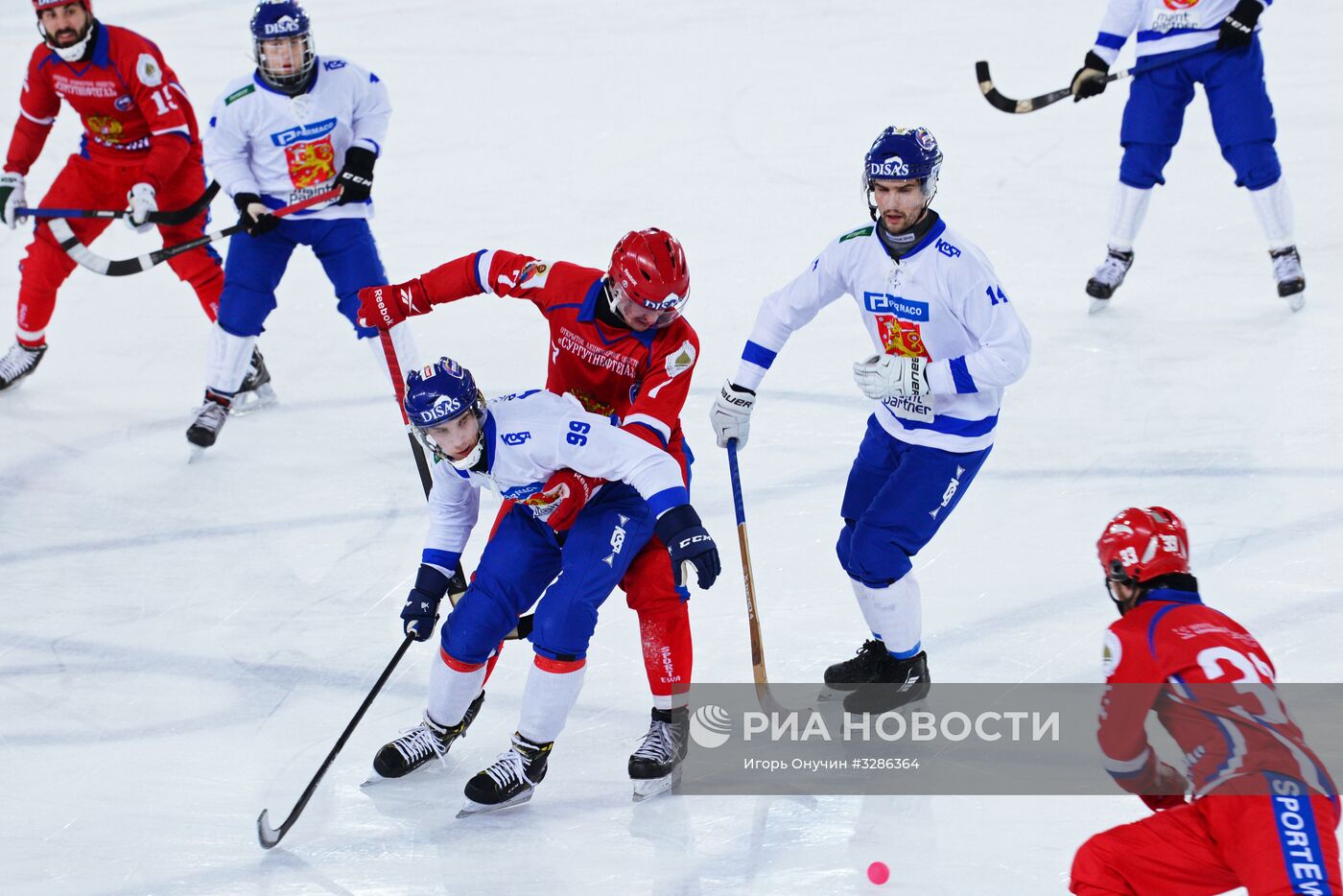 Хоккей с мячом. Чемпионат мира. Матч Россия - Финляндия