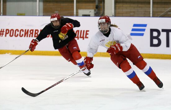 Подготовка женской сборной России по хоккею к Олимпиаде 2018