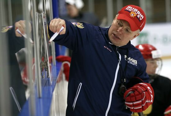 Подготовка женской сборной России по хоккею к Олимпиаде 2018