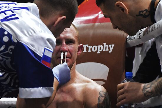 Бокс. Бой М. Гассиева и Ю. Дортикоса