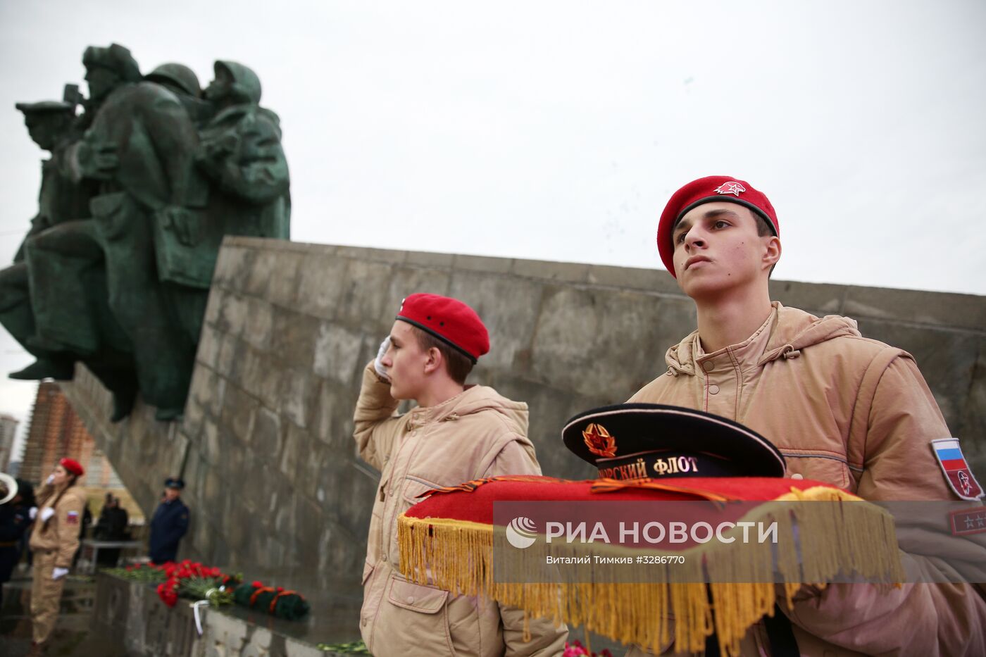 Всероссийская военно-патриотическая акция "Бескозырка" в Новороссийске