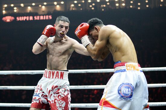 Бокс. Бой М. Гассиева и Ю. Дортикоса