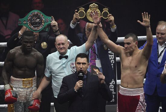 Бокс. Бой М. Гассиева и Ю. Дортикоса