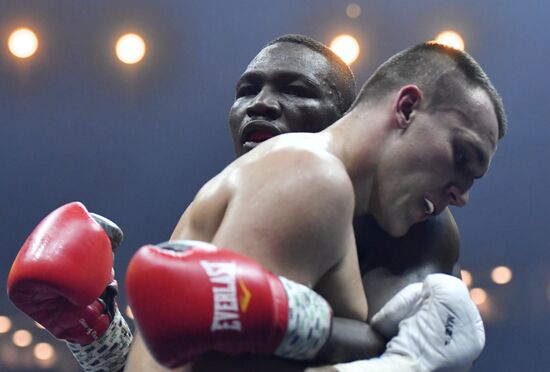 Бокс. Бой М. Гассиева и Ю. Дортикоса