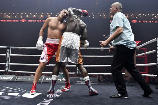 Бокс. Бой М. Гассиева и Ю. Дортикоса