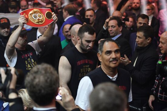 Бокс. Бой М. Гассиева и Ю. Дортикоса