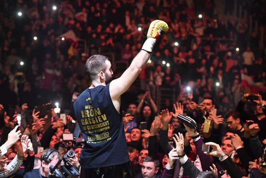 Бокс. Бой М. Гассиева и Ю. Дортикоса