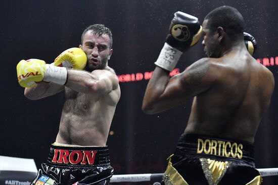 Бокс. Бой М. Гассиева и Ю. Дортикоса