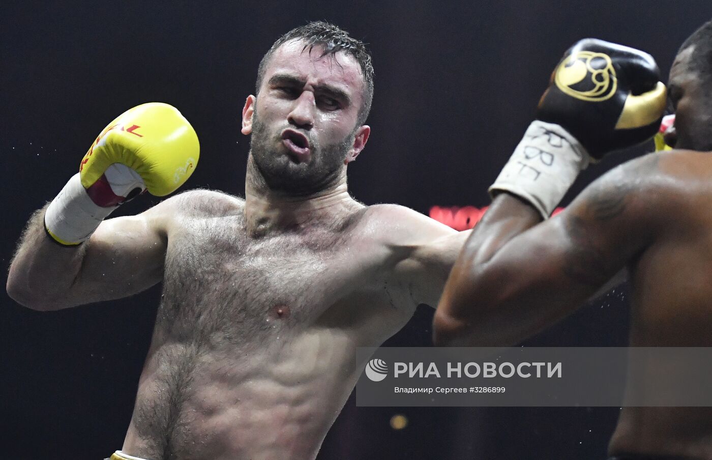 Бокс. Бой М. Гассиева и Ю. Дортикоса