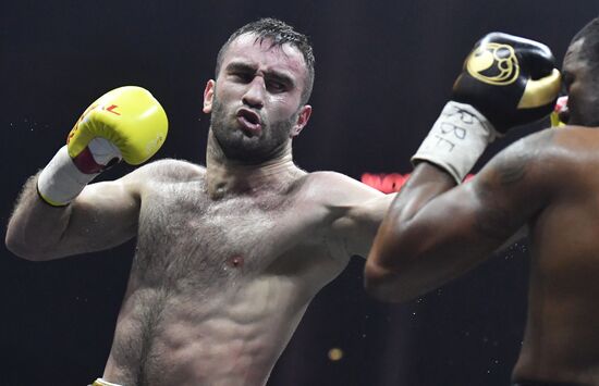 Бокс. Бой М. Гассиева и Ю. Дортикоса